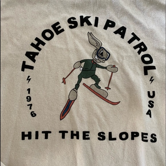 ❗️SOLD ❗️Free People Turtle Neck Sweater with Graphics - Picture 6 of 16